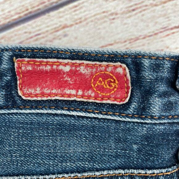 AG Adriano Goldschmied The Malibu Crop Pant Jeans Women's 29 Blue Medium Wash - Picture 7 of 13